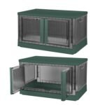 2-Piece: Foldable Stackable Storage Bins with Lid - Image 10