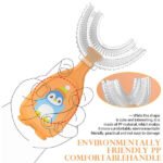 2-Piece: Manual Children's U-Shaped Toothbrush - Image 14