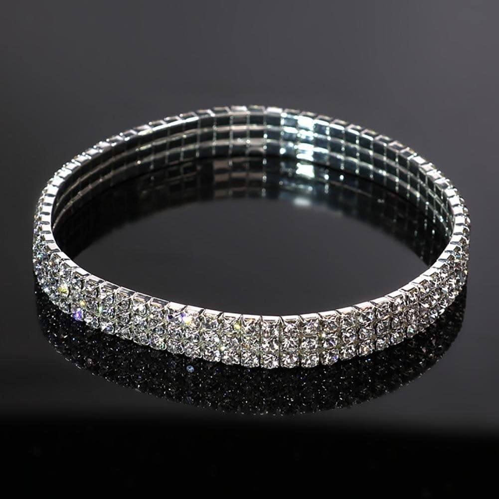 2-Piece: Women's Twinkle Diamond Anklet - Image 6