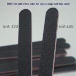 20-Pack: Professional Double Sided 100/180 Grit Nail Files - Image 7