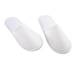 20-Pairs: Spa Hotel Guest Soft Slippers Closed Toe Disposable Travel Slipper - Image 4