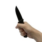 2-Pack: 4.75" Spring Assisted Automatic Knife W/ Drop Point Blade - Image 3