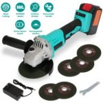 21V Cordless Angle Grinder Kit with Brushless Motor - Image 4