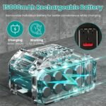 21V Cordless Angle Grinder Kit with Brushless Motor - Image 10