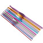 22-Piece: Aluminum Multi-Color Crochet Hook Needles - Image 8