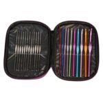 22-Piece: Aluminum Multi-Color Crochet Hook Needles - Image 10