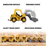 22-Piece: Construction Trucks Toy Set Toys for Kids - Image 13
