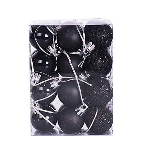 24-Pieces: Sparkling Christmas Balls - Image 8