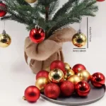 24-Pieces: Sparkling Christmas Balls - Image 15