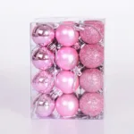 24-Pieces: Sparkling Christmas Balls - Image 6