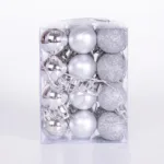 24-Pieces: Sparkling Christmas Balls