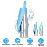 25oz Portable Dog Stainless Steel Water Dispenser Leak Proof Design - Image 8