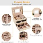 3-Layer Jewelry Case Organizer - Image 6
