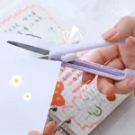 3-Pack: 2-in-1 Pen Style Scissors with Paper Cutter - Image 8