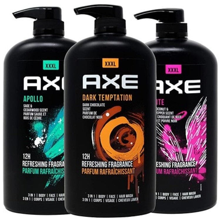 3-pack-axe-mens-body-wash-variety-set-32oz-mens-grooming-dailysale-321014.jpg 3-Pack: Axe Men's Body Wash Variety Set- 32oz - Image 1