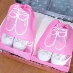 3-Pack: Drawstring Shoe Storage Bag - Image 4