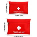 3-Pack: First Aid Kit Bags Nurse Red Medical Tools Bag - Image 5