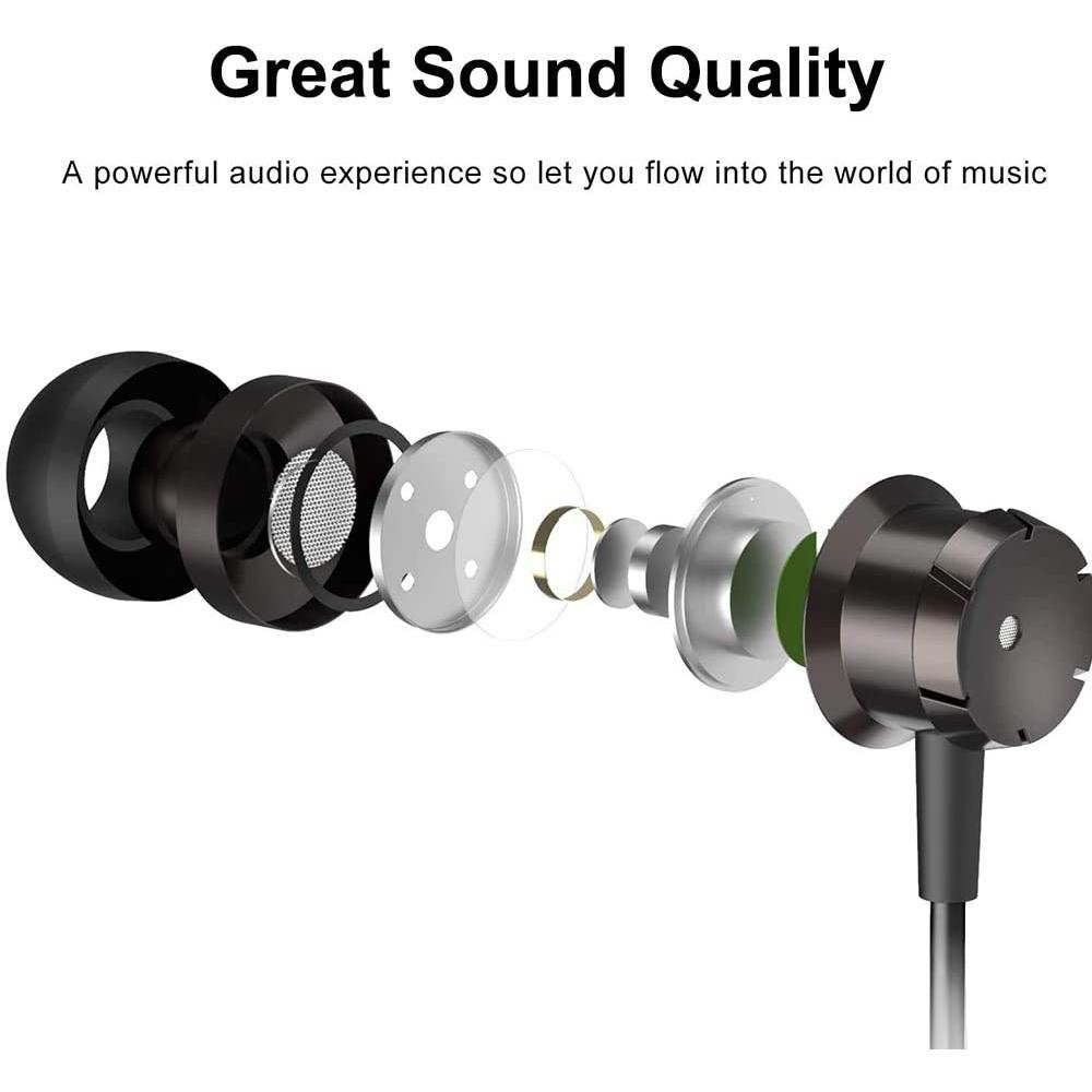 3-Pack: Noise Isolating Tangle Free In-Ear Headphones with Microphone - Image 3