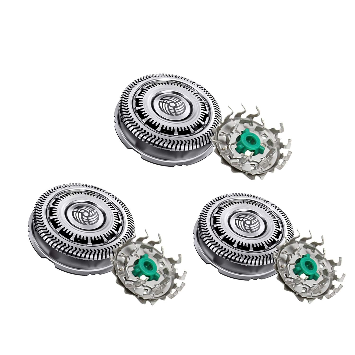 3-Pack: SH90 Replacement Head for Philips Norelco
