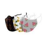 3-Pack: Two-Layer Reusable Kids Face Mask with Adjustable Earloop - Image 4