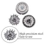 3-Piece: Desfaidy SH70/62 Electronic Shaver Head Cutter Replacement Blades Parts - Image 3