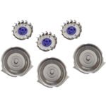 3-Piece: HQ8 Dual Precision Replacement Heads for Philips Norelco Shavers - Image 3