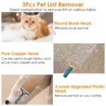 3-Piece: Portable Reusable Double Side Lint Remover - Image 7