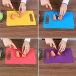 3-Piece Set: Plastic Cutting Board Foods Classification Boards - Image 16