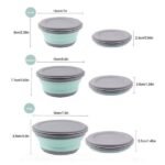 3-Pieces: Folding Camping Bowl Set - Image 4