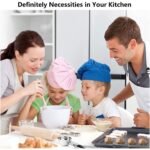 3-Pieces Set: Stainless Steel Cookie Scoops with Trigger Release - Image 6