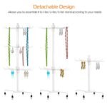 3-Tier Metal Jewelry Rack 30-Hook Necklaces Bracelets Display Stand - Image 6
