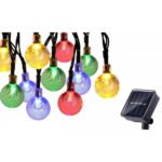 30 LED Solar String Ball Lights Outdoor Waterproof  Garden Decor - Image 4
