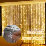 300 LED Curtain Fairy Lights - Image 10