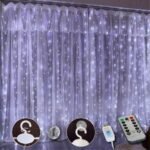 300 LED Curtain Fairy Lights - Image 2