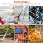 3000PSI Pressure Washer Gun Car Foam Sprayer with Jet Wand 5 Nozzle Tips M22-14 Connector - Image 13