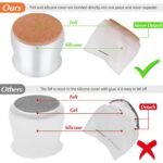 32-Piece: Clear Chair Leg Floor Protectors - Image 7