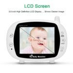 3.5" Audio Video Baby Monitor Wireless Digital Camera Night Vision Safety Viewer - Image 3