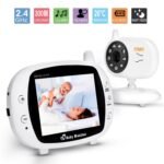 3.5" Audio Video Baby Monitor Wireless Digital Camera Night Vision Safety Viewer - Image 2