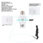 360 Degree Detection PIR Infrared Motion Sensor E27 LED Light - Image 8