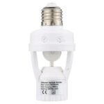360 Degree Detection PIR Infrared Motion Sensor E27 LED Light