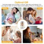 360?? Rotating Makeup Brush Holder with Lid Makeup Organizer - Image 13