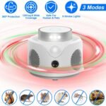 360?? Ultrasonic Mice Repellent Indoor with 3 Modes 9 Strobe Lights - Image 12