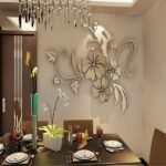 3D Mirror Flower Removable Wall Sticker - Image 11