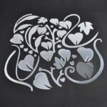 3D Mirror Flower Removable Wall Sticker - Image 4