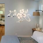3D Mirror Flower Removable Wall Sticker - Image 10