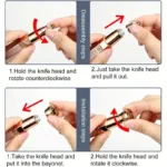 4-in-1 Facial Electric Shaver for Women - Image 4