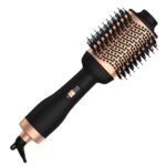 4-in-1 Hari Dryer Brush Curling Styler Volumizer Straightener Negative Ion Anti-Frizz - Image 2