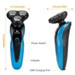 4-in-1 IPX7 Waterproof Beard Trimmer Cordless Razor for Men - Image 3