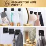 4-Pack: Heavy Duty Durable 304 Stainless Steel Wall Hangers - Image 7