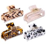4-Pack: MagicSky Hair Claw Clips - Image 2